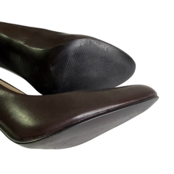 Lauren Ralph Lauren Sabrina 3.5" Heel Brown Pumps Size 7.5B - Picture 8 of 12
